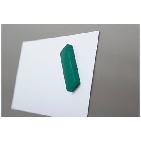 Solid magnete per frigorifero Plastica Verde 10 pz - Foto 6