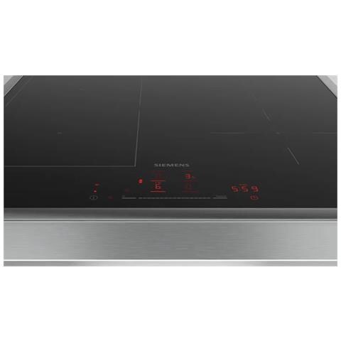 Piano Cottura iQ500 ED64RHSB1E a Induzione 4 Zone Cottura da 60 cm Vetroceramica Nero /Inox - Foto 2
