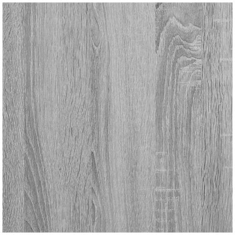 Tavolo da Bar Grigio Sonoma 102x70x103,5 cm in Truciolato - Foto 9