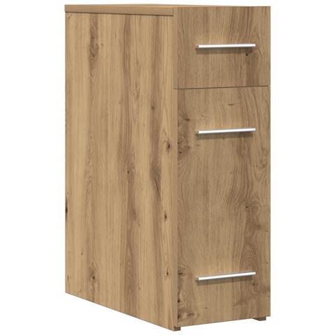 Armadio da farmacia  in rovere artigianale 20x45,5x60 cm in legno ingegnerizzato - Foto 1