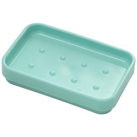 Portasapone D'appoggio In Plastica Riciclata 6398 Serie Seventy Acquamarina - Foto 1