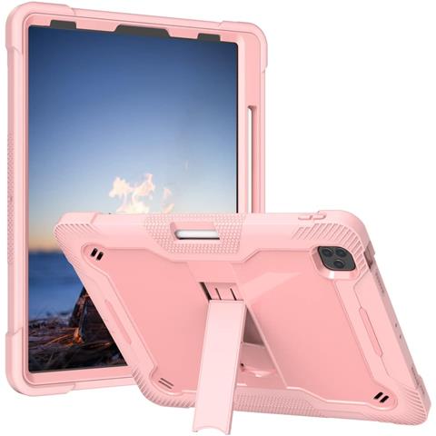 Custodia Per Ipad Pro 5/4/3 12.9” Con Supporto E Tracolla Rosa - Foto 1