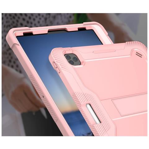 Custodia Per Ipad Pro 5/4/3 12.9” Con Supporto E Tracolla Rosa - Foto 2