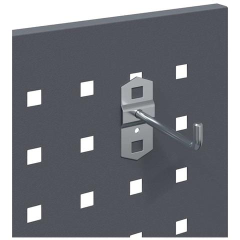 Carrello per Attrezzi con ruota Antracite 65 x 35 x 111 cm - Foto 9