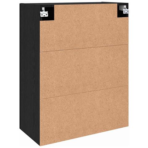 Armadi da Muro 2 pcs Rovere nero 69.5 x 34 x 90 cm - Foto 9