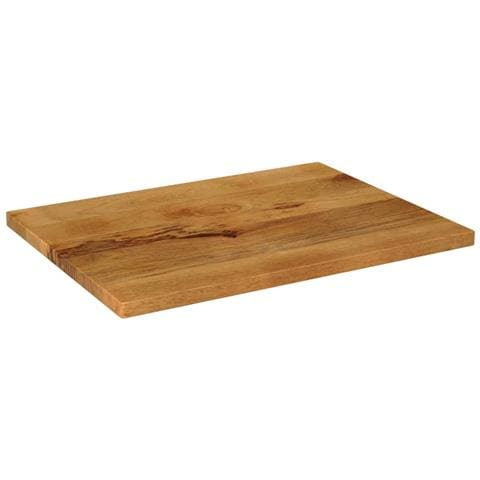 Piano per Tavolo 90x70x3,8 cm Rettangolare Legno Massello Mango - Foto 2