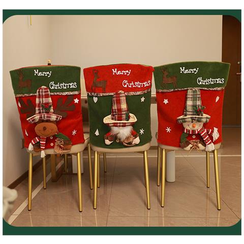 Coprisedia Natalizio Festivo - Coprisedia Da Pranzo Con Personaggio Cartone Animato 3d Per Decorazioni Natalizie - Foto 5