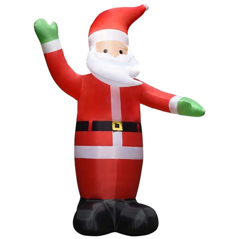 Lusso Casadino - Babbo Natale Gonfiabile Decorazione Natalizia Con Led Ip44 3 M - Foto 2