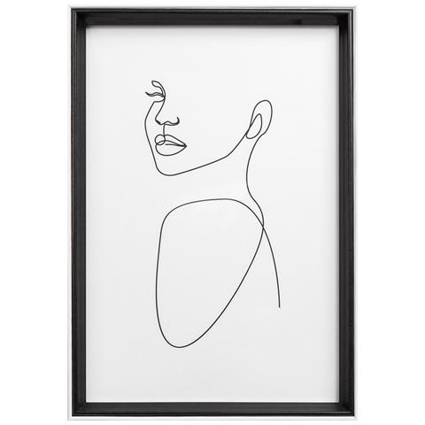 Silhouette Struttura In Legno, 20x30 Cm, Nero - Foto 1