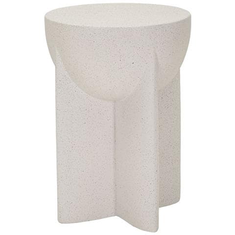 Tavolino Vkh1076-beige-mgo-33,5x33,5x48,5 Cm - Foto 1