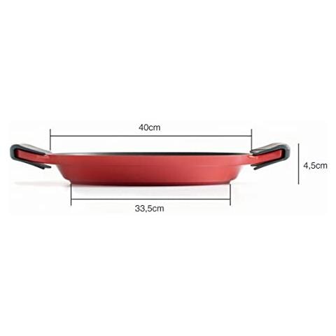 25940 - Padella per paella Cocotte a induzione, antiaderente, compatibile con tutti i tipi di fornelli - Foto 2