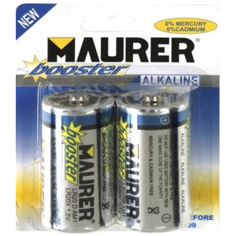 Batterie Alkaline Torcia D-LR20X conf. 10 Blister da 2 pz (20 pz) - Foto 2