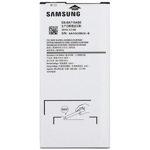 Batteria Eb-ba710abe Per Galaxy A7 A710 2016 3300mah Bulk - Foto 1