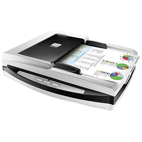 SmartOffice PL4080 ADF 600 x 600 DPI Flatbed & ADF scanner Nero, Grigio - Foto 1