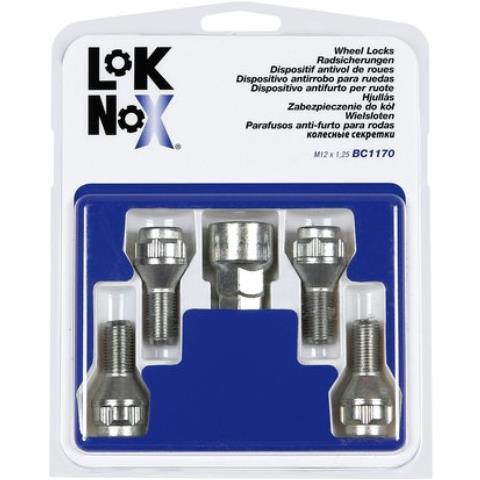 Bulloni Antifurto Lok-nox M12x1,25, 60, 24,1mm - Foto 1