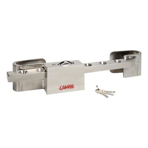 Zanna Jumbo Inox Lucchetto Antifurto Porte Poste - Foto 1