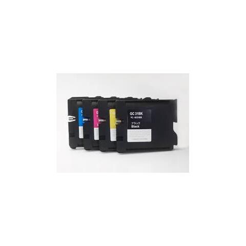 30ml Pigment For Ricoh Gx E2600,e3000n,e3300n,e3350n#ciano - Foto 1