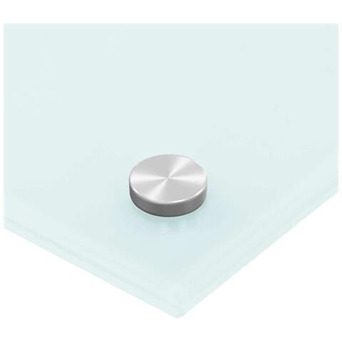 Paraschizzi Per Cucina Bianco 100x60 Cm In Vetro Temperato - Foto 6