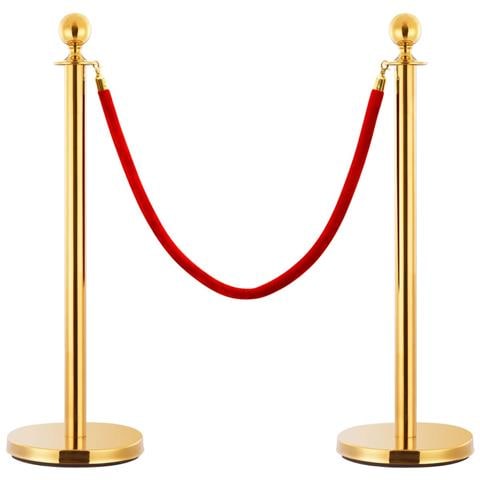 Set Transenne Separacode Vip 3 Pz In Acciaio Inox Oro - Foto 1