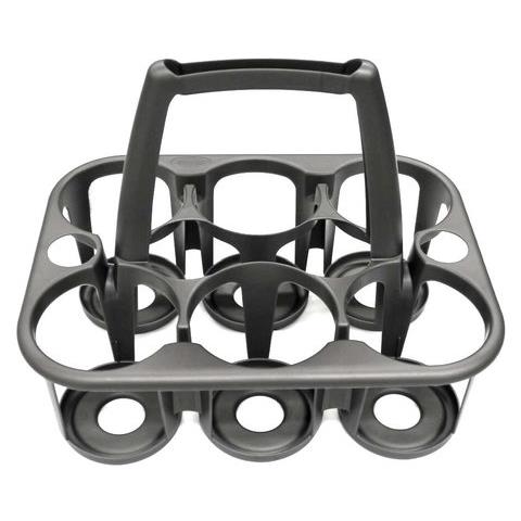 Portabottiglie 6 Posti Cover Line Grigio Cm 34x26xh27 - Foto 1