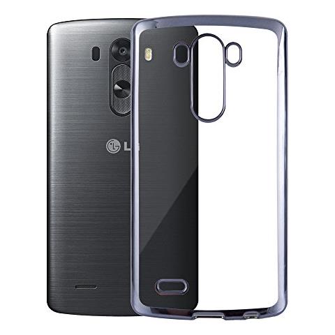 Custodia Compatibile Con Lg G3 In Nero Cromato - Coperchio Protettivo In Silicone Tpu Flessibile - Foto 2