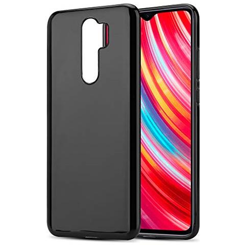Custodia Compatibile Con Xiaomi Redmi Note Note 8 Pro In Nero - Coperchio Protettivo In Silicone Tpu Flessibile - Foto 1