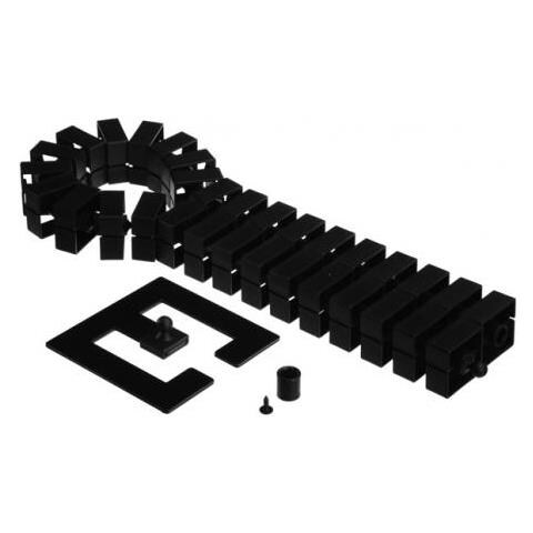 Bach Kabelschlange Quadro Set schwarz - Foto 1