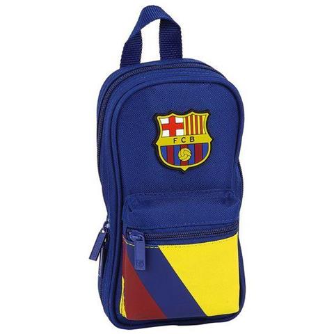 Astuccio Zaino F. c. Barcelona Azzurro (33 Pezzi)  - Foto 1