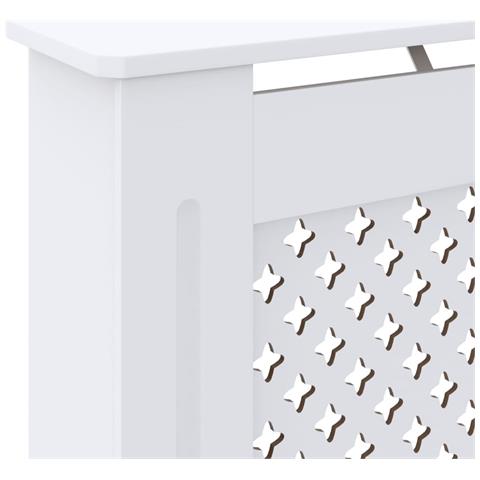 Copertura per Radiatore Bianca in MDF 78 cm - Foto 6