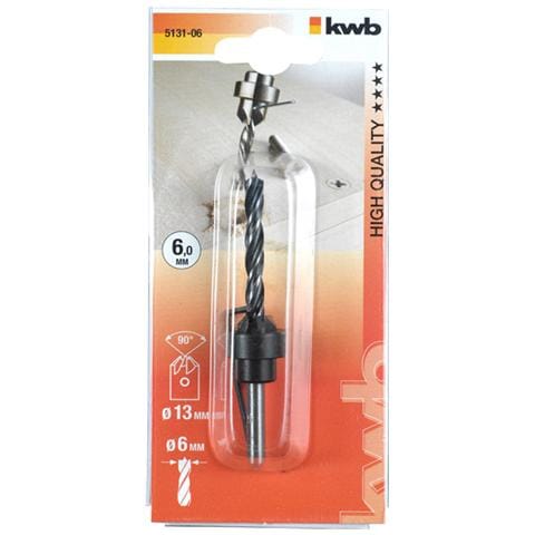 513106, Drill, Chipboard, Hardwood, Plastica, Legno dolce, Blister - Foto 2