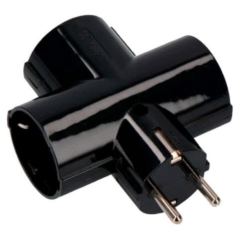 Tripla Presa Maschio 16a 40059 - Foto 1