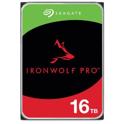 Hard Disk per NAS IronWolf Pro ST16000NT001 16 TB 3.5" Interfaccia SATA 6Gb /s Buffer 256 MB 7200 Rpm - Foto 1