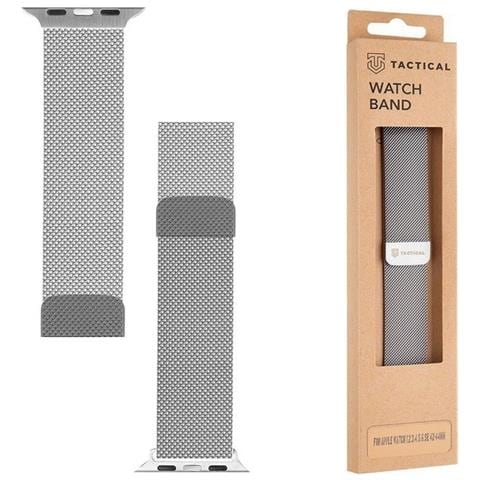 Cinturino 356 Originale Loop Magnetic Per Apple Watch 1-2-3-4-5-6-7-se 42 44 45mm Silver - Foto 1