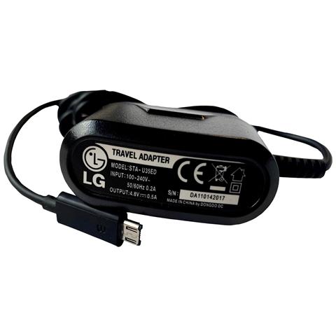 Charger Sta-u33/u34/u35, 0,5a, Micro Usb, Black, Bulk (sta-u34) - Foto 1