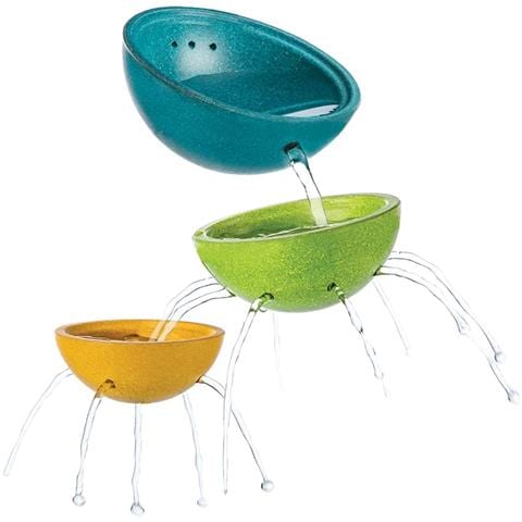 Set Fontana Per Vasca Da Bagno E Gioco Acquatico (5714) Realizzato In Modo Sostenibile Con Legno Della Gomma E Vernici E Coloranti Non Tossici Ecologico Planwood - Foto 1