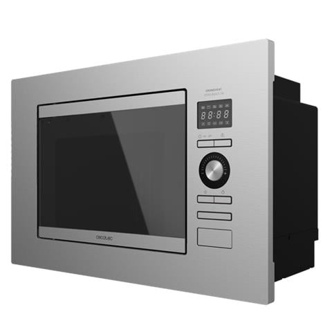 Forno Microonde 01382 con Grill Capacità 20 Litri Potenza 800 Watt Colore Acciaio - Foto 1