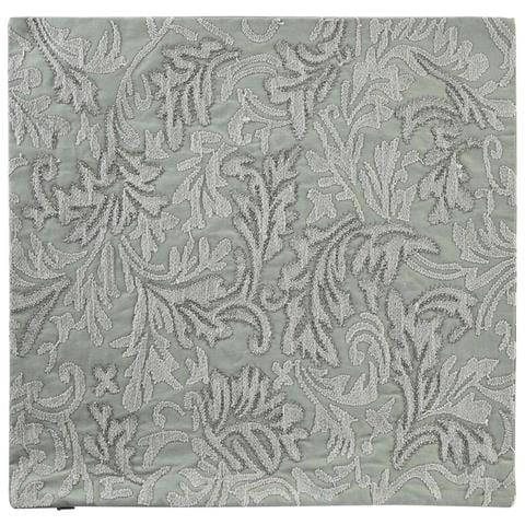 Fodera Per Cuscino Dkd Home Decor Floreale Verde 50 X 1 X 50 Cm - Foto 1