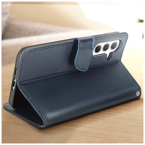 Custodia Per Samsung Galaxy A55 Vera Pelle Porta-carte - Foto 5