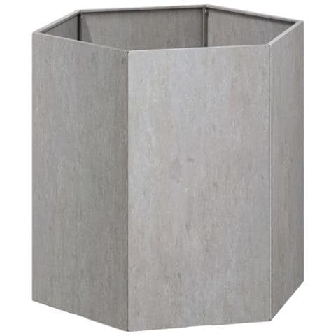 Fioriera Ruggine 40x40x45 cm Acciaio Corten - Foto 2