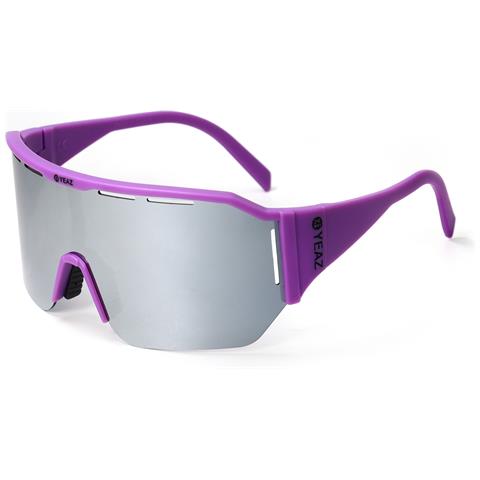 Sunvibe Occhiali Da Sole Sportivi Viola /argento - Foto 1