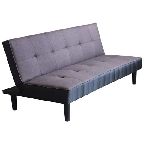 Divano Letto Da Interno Con Struttura In Acciaio E Legno Con Apertura Clik Clak Holiday - Foto 1