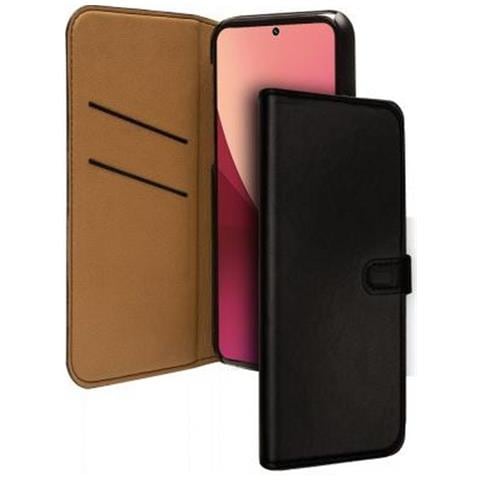Custodia Per Xiaomi 12 Folio Wallet Con Linguetta Magnetica, Nero - Foto 1