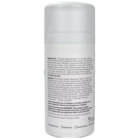 Crema Per La Pelle Equilibrante Al Progesterone Di Wild Yam 85 G Now Foods - Foto 2