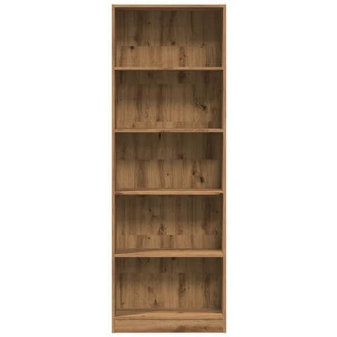Libreria Rovere Artigianale 60x24x176 Cm In Legno Multistrato - Foto 2