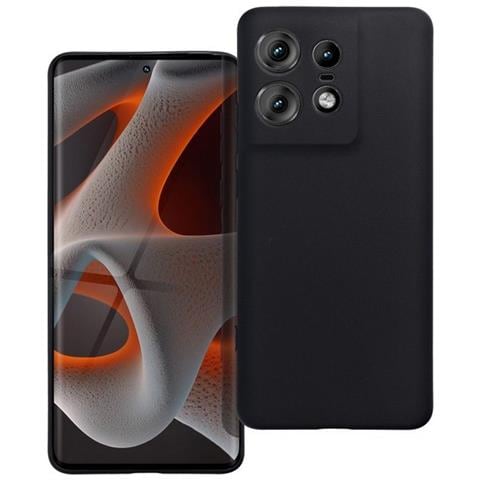 Custodia Tpu Silicone Cover Case Per Motorola Edge 50 Pro Black - Foto 1