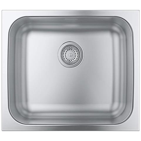 Lavello Soprapiano Quadrato 31719SD0 con 1 Vasca Colore Acciaio Inossidabile - Foto 2