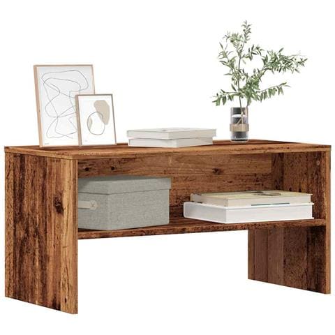 Mobile Porta Tv Legno Antico 80x40x40 Cm In Legno Multistrato - Foto 3