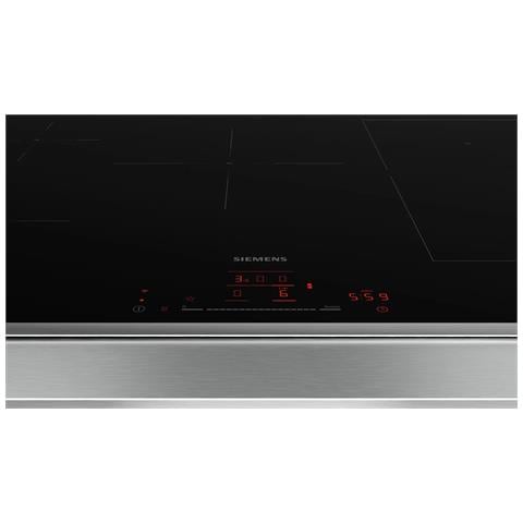 Piano Cottura iQ500 ED845HWB1E a Induzione 5 Zone Cottura da 80 cm Vetroceramica Nero /Inox - Foto 2