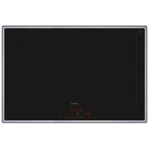 Piano Cottura iQ500 ED845HWB1E a Induzione 5 Zone Cottura da 80 cm Vetroceramica Nero /Inox - Foto 1