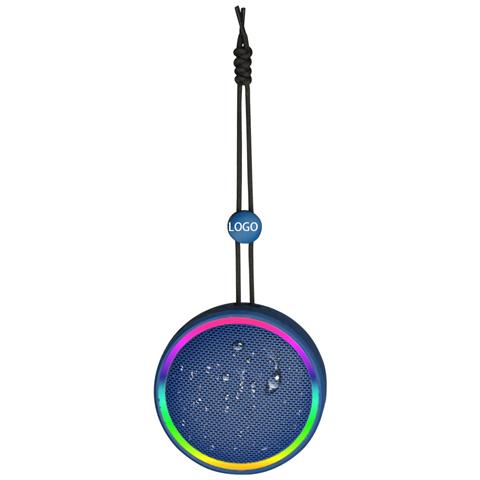 Altoparlante Bluetooth Portatile Con Cordino Fm0208 Con Aspirazione Magnetica Blue - Foto 3